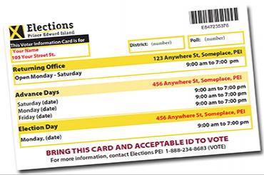 Voter Information Card (VIC)