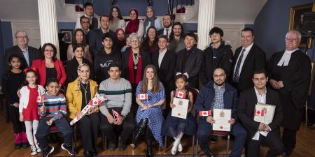 January 31, 2020 New Canadian Citizenship Ceremony - Government House